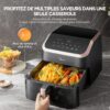 Midea 8L Multifunction 8-in-1 Air Fryer, Frying, Roasting, Baking, Reheating and Dehydration