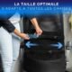 Healthfix Coussin Lombaire Ergonomique Soutien Dos a Memoire de Forme Chaise Bureau Voiture Ameliore la Posture Housse Re