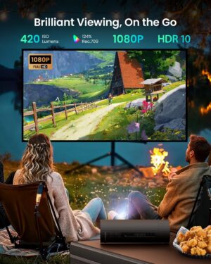 Mini projecteur portable JMGO PicoFlix 1080p Google TV
