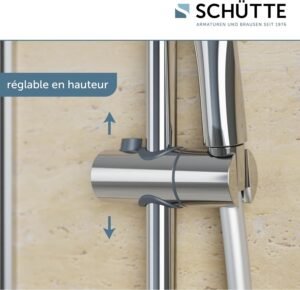 816txrIJPvL._AC_SL1500_.jpg Colonne de douche Schutte - douchette à main 3 positions