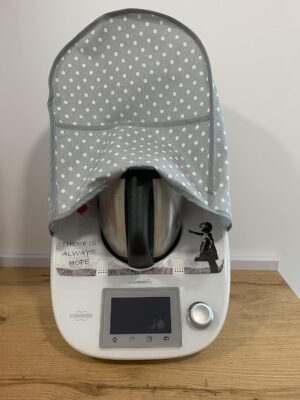 Thermodernizate Housse de protection anti-taches pour Thermomix TM6TM5TM31 Modele avec poche.