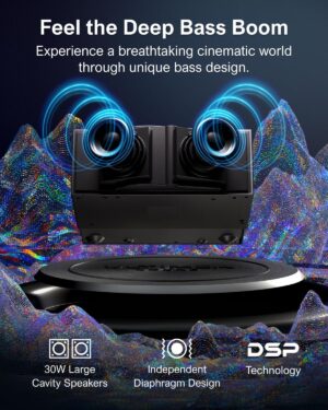 817cmZebBHL._AC_SL1500_.jpg ULTIMEA Native Full HD 1080P Projector, 4K Projector Supported 900 ANSI, Object Avoidance, Auto FocusKeystone in 6D, Bluetooth WiFi