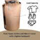 Scrubba Sac Lave-Linge Portatif 2.0 - Sac Etanche Dessorage pour le Voyage, Camping, Randonnee - Essentiel pour Faire Sa Lessive Pe