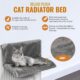 Petlicity Lit de radiateur a suspendre pour chat et chien, chaud et confortable . Solide et durable. Avec housse lavable en machine