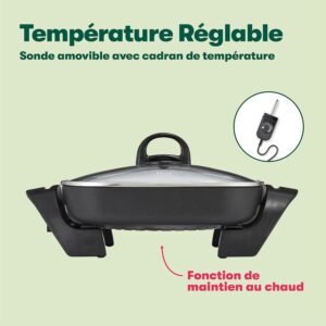 Poêle électrique BELLA à frire – revêtement antiadhésif