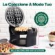 Bella Rotating Waffle Maker, Black