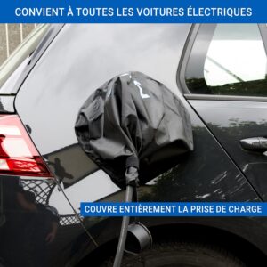 EVify Electric Car Charger Plug Type 2 Charging Port Rain Snow Sun Dust Protection
