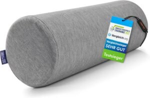 DYNMC you- Oreiller Ergonomique Cervical, Oreiller Cervicales Housse Oeko Tex Bambou Haute Qualite Confortable, Memoire de Forme,
