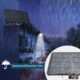 JACKYLED Lampe Solaire Puissante Exterieure de 1000 Lumens, Projecteur Led Solaire avec Batterie a Grande Capacite 5000 mAh, Eclaira