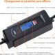 Chargeur de batterie intelligent Amazon Basics 6/12V