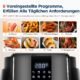 Friteuse sans huile Midea 4L 1500W, 8 programmes, 200°C
