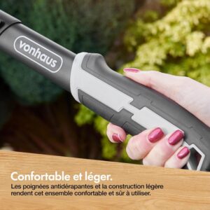 Cisailles de jardin VonHaus x3, manches télescopiques