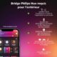 Philips Hue White Color Ambiance Projecteur Exterieur DISCOVER Aluminium Noir, fonctionne avec Alexa, Google Assistant et Apple Ho