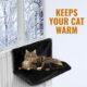 Petlicity Lit de radiateur a suspendre pour chat et chien, chaud et confortable . Solide et durable. Avec housse lavable en machine