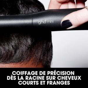 Lisseur ghd Mini professionnel Noir - Plaques 40% plus fines
