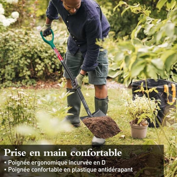 HYCHIKA Beche de Jardin Circulaire