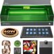 xTool S1 40W Graveur Decoupe Laser avec Panneau de Travail et Assistance d'air, Positionnement a Pin-Point, 600 mms, Gravure Laser