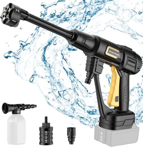 Powtree Jet Hawk Nettoyeur haute pression sans fil pour batterie Makita 18 V (sans batterie), nettoyage mobile portable et nettoyeur