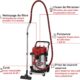 Aspirateur eaux et poussières Einhell TE-VC 5090 Rouge