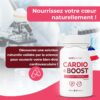 Cardio Boost : Formule Naturelle de Soutien Cardiovasculaire - Pour la Circulation, l'Energie et le Bien-Etre Cardiaque - 90 gelules