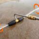 81E6nbodWHL._AC_SL1440_.jpg Tool Daily JT030 Nettoyeur de Gouttiere pour Nettoyeur Haute Pression, 2 Buses Rotatives, Raccord Rapide 14 Pouce, 3300 PSI, Acier