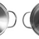 Kopf 124238 Mini cocotte Parvus, 2 pieces, Ø 12 14 cm, 0,65 0,7 litre, inox