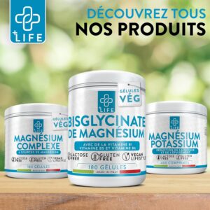 Potassium Magnesium Poudre 300g Orange PiuLife, Avec Vitamine B12, B6, B1, Acide Folique, Vitamine C, Complement Alimentaire Fatigue