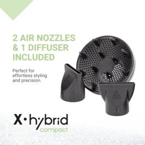 Sèche-cheveux professionnel GAMMA X-Hybrid compact ionique