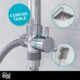 EISL EASY ENERGY DX12004-A Shower Column, Shower Column without Taps, 2 in 1 with Large Rain Shower and Rain Column Shower without T