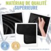 BOACAY Couverture de Voyage Douce et Chaude pour Avion et Voiture - Essentiel pour Les Longs Vols pour Femmes, Hommes, Enfants - Ore