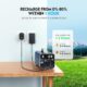 81HYPMlDEtL._AC_SL1500_.jpg Powdeom Portable Electric Station, LiFeP04 Battery, 614Wh Fast Charge in 1 Hour, AC Outputs, 500W Input, Solar Generator for Outdoor