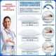 FacilCasa Oreiller a Memoire de Forme Ergonomique pour Cervicales Douloureuses Coussin Oreiller a Flocons de memoire Hauteur REGLA