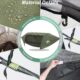 Night Cat Hamac Tente avec Moustiquaire Impermeable a l'eau pour 1 Personne Randonnee Camping dans Jardin Arriere-Cour Sauvage Vert