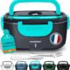 81IZp8mNNvL._AC_SL1500_.jpg TRAVELISIMO Gamelle Chauffante 80W Lunch Box Chauffante 1,5L Marmite Electrique 3 en 1 220V 24V 12V, Gamelle Chauffante Allume Cigar