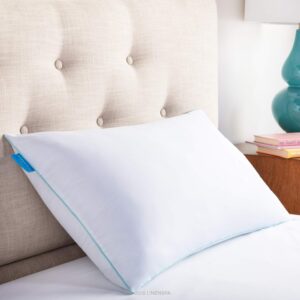 Oreiller Linenspa 40x60 cm gel rafraîchissant blanc
