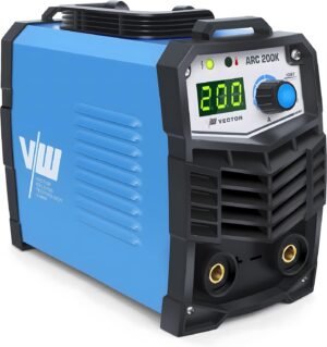 Soudeuse a electrodes 200 A - Soudeuse a electrodes - Soudeuse a onduleur - Electrodes Inverter - ARC Welder - Appareil pour debutan