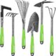 Kit outils de jardin WORKPRO 6 pièces en acier inoxydable