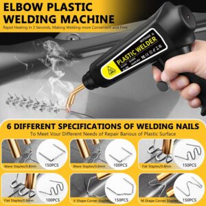 Soudeuse plastique MOYKSRR 80W – Kit 800 agrafes (6 types)