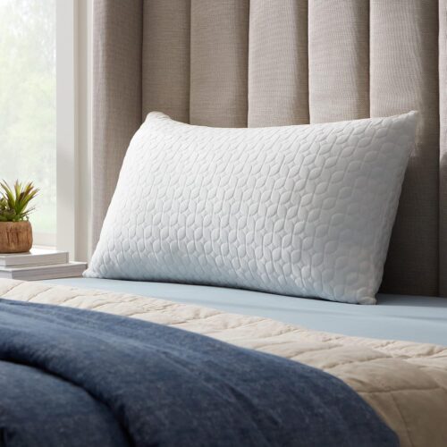 Oreiller mémoire de forme 60x60 LUCID, rembourrage ajustable