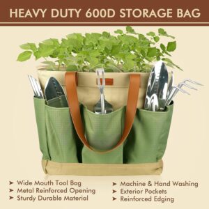 Set d'outils de jardin 10 pièces YAUNGEL inox poignée bois