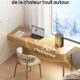81Lgu-FgsQL._AC_SL1500_.jpg Dreo Chauffage d'appoint Atom One, Oscillant sur 70, Electrique, Radiateur ceramique PTC avec thermostat, Minuterie 1-12 h, Telecom