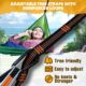 Hamac de voyage NATUREFUN ultra-léger 300 kg 275x140 cm