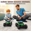 Voiture Telecommandee Tout Terrain, 1:20 Voiture de Course Radiocommandee 2.4Ghz RC Camion Telecommande Rechargeable Monster Truck J