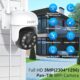 81Mf-svjSoS._AC_SL1500_.jpg REIGY 3MP Outdoor WiFi Surveillance Camera PT 360 1296P IP Wireless Security Camera with Motion Detection Night Vision in Colour Two