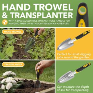 Ensemble 11 pièces d'outils de jardin BLOSTM - sac étanche