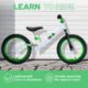 Bixe Draisienne pour Les Grands Enfants de 4, 5, 6, 7, 8 et 9 Ans - Velo d'entrainement Sportif sans pedale Roue de 16 Pouces