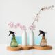 Vwoqiy 2 Pieces 500ML Vaporisateur Bouteilles Vide Rechargeable, Bouteilles Eau Plastique Vides, Flacon Pulverisateur, Spray Bouteil