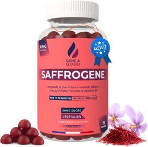 Safran Gummies SaffroGene 60 - Anti-stress & Humeur