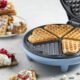 Gaufrier en forme de cœur Bestron anti-adhésif Desi