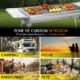 SunJas Barbecue a Charbon de Bois INOX Taille Grande BBQ Pliable Barbecue Grill a Charbon Four de Charbon Portable Robuste 73 x 32
